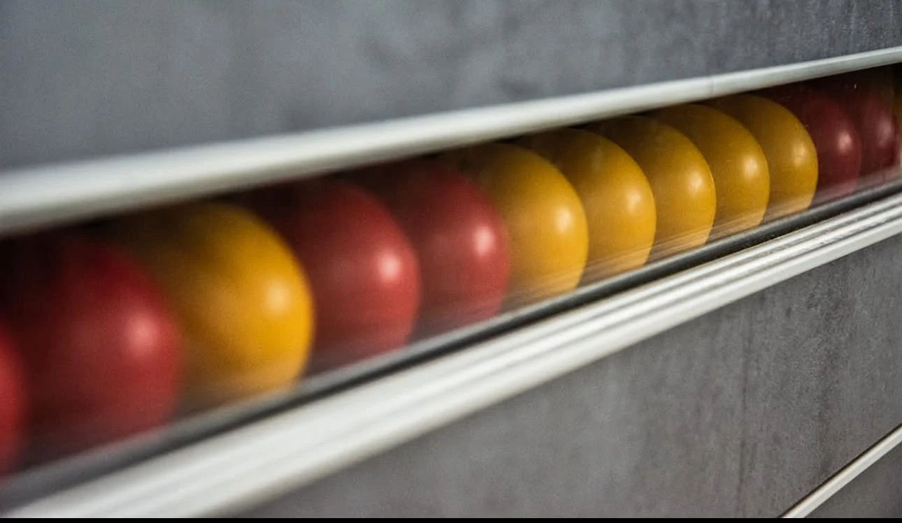 Pool balls detail