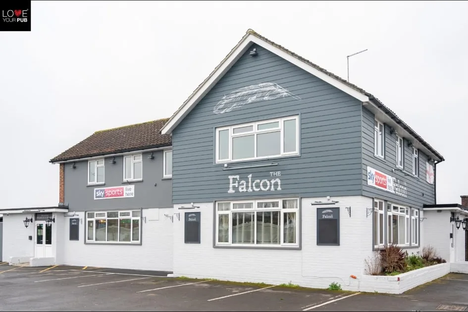 Exterior of The Falcon in Waterlooville